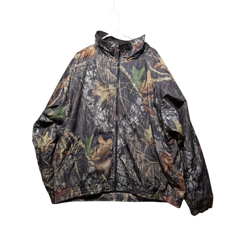 Vintage Dodge‎ Ram - Hunting Camo Coat - Mens Size XL Fleece Lined